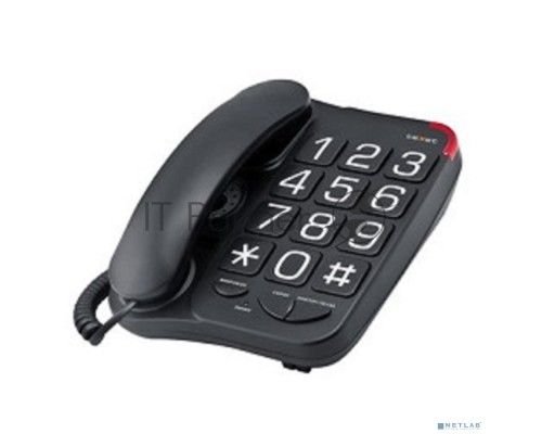 Телефон проводной TELEPHONE TX-201 BLACK TEXET