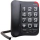Телефон проводной TELEPHONE TX-201 BLACK TEXET