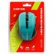 Мышь беспроводная Canyon MW-1 зеленый, 1200 dpi, радиоканал, USB, кнопки - 4