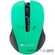 Мышь беспроводная Canyon MW-1 зеленый, 1200 dpi, радиоканал, USB, кнопки - 4
