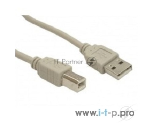  Кабель 5bites UC5010-030C USB2.0, AM/BM, 3м.