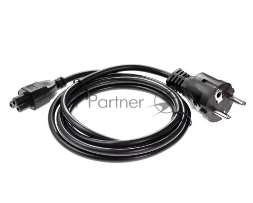 Кабель питания для ноутбуков 1.8m, 3-pin, с заземлением, 220V (Европейский стандарт) Telecom