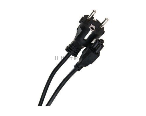 Кабель питания для ноутбуков 1.8m, 3-pin, с заземлением, 220V (Европейский стандарт) Telecom
