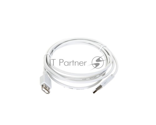 Кабель Кабель удлинительный TELECOM (TC6936-1.8MO-GY) USB2.0 <Am-->Af> 1,8 м 6926123461884