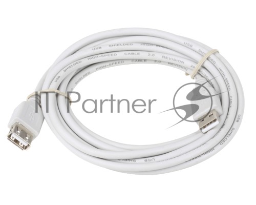 Кабель удлинительный TELECOM (TC6936-3MO-GY) USB2.0 <Am-->Af> 3,0 м 6926123461891