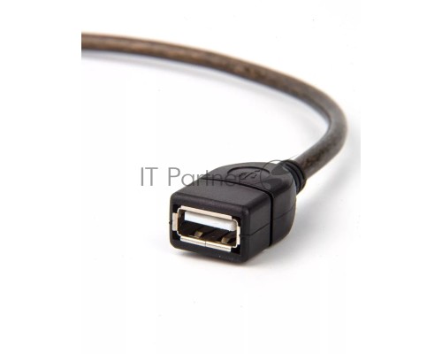 Кабель удлинительный Telecom USB2.0 AM/AF прозрачная изоляция 5.0m