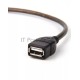 Кабель удлинительный Telecom USB2.0 AM/AF прозрачная изоляция 5.0m