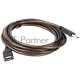 Кабель удлинительный Telecom USB2.0 AM/AF прозрачная изоляция 5.0m