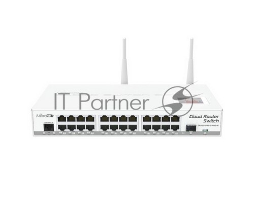 Сетевой коммутатор  Mikrotik CRS125-24G-1S-2HnD-IN Сетевой коммутатор Mikrotik CRS125-24G-1S-2HnD-IN, 24x10/100/1000 Mbit/s Gigabit Ethernet with Auto-MDI/X, 1xSFP