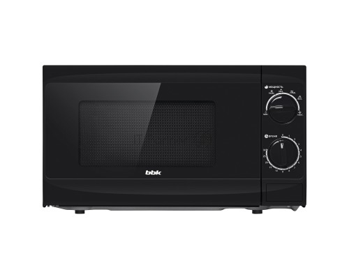 Микроволновая печь BBK 20MWS-706M/B черный, 20 л, 700 Вт, поворотный механизм