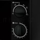 Микроволновая печь BBK 20MWS-706M/B черный, 20 л, 700 Вт, поворотный механизм