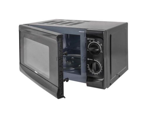 Микроволновая печь BBK 20MWS-706M/B черный, 20 л, 700 Вт, поворотный механизм
