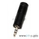 Переходник аудио mini Jack 3.5mm (M) -) Jack 6.3mm (F), 5bites (AA-3M6F-03)