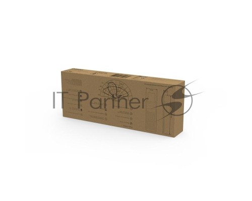 Наружная точка доступа MikroTik RBSXTG-5HPacD-SA RouterBOARD SXTG with Dual Chain 802.11ac, 13dBi 90 deg 5GHz antenna, 720MHz CPU, 128MB RAM, Gigabit Ethernet, USB, POE, PSU, pole mount, RouterOS L4