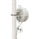 Наружная точка доступа MikroTik RBSXTG-5HPacD-SA RouterBOARD SXTG with Dual Chain 802.11ac, 13dBi 90 deg 5GHz antenna, 720MHz CPU, 128MB RAM, Gigabit Ethernet, USB, POE, PSU, pole mount, RouterOS L4