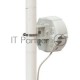 Наружная точка доступа MikroTik RBSXTG-5HPacD-SA RouterBOARD SXTG with Dual Chain 802.11ac, 13dBi 90 deg 5GHz antenna, 720MHz CPU, 128MB RAM, Gigabit Ethernet, USB, POE, PSU, pole mount, RouterOS L4