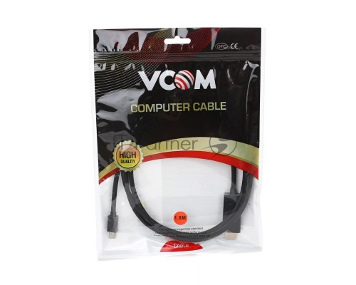 Кабель-переходник Mini DP M to HDMI M 1.8m VCOM (CG695)