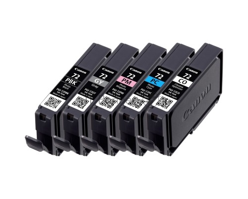 Картридж CANON PGI-72 PBK/GY/PM/PC/CO Multi Pack (510 стр. 5 шт по 14 мл) для Canon PIXMA PRO-10, PRO-10S