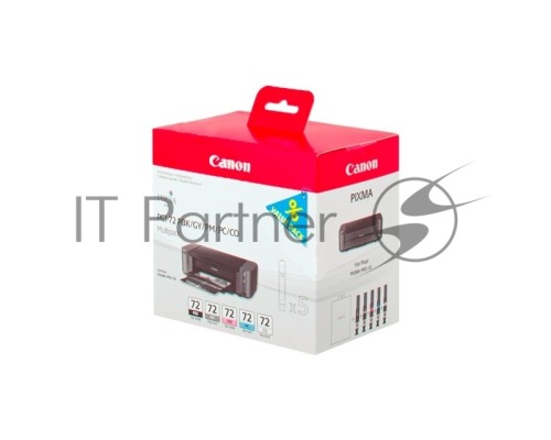 Картридж CANON PGI-72 PBK/GY/PM/PC/CO Multi Pack (510 стр. 5 шт по 14 мл) для Canon PIXMA PRO-10, PRO-10S