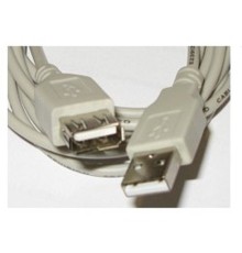 Gembird PRO CCF-USB2-AMAF-6 USB 2.0 кабель удлинительный 1.8м AM/AF  позол.конт., фер.кол.,  пакет 