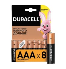 DURACELL LR03-8BL BASIC AAA (MN2400) (8 шт. в уп-ке)