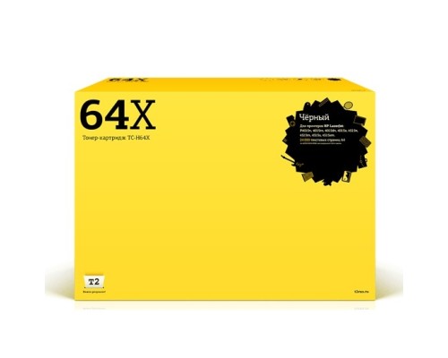 [Расходные материалы] T2 CC364X Картридж (TC-H64X) для  LaserJet P4015n/4515n (24000 стр.) с чипом
