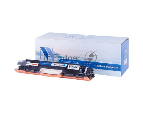 Картридж NV Print совместимый HP CE311A/Canon729 Cyan для LJ Color CP1025 (1000k)