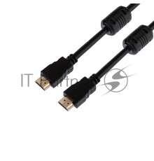 Кабель Proconnect (17-6203-6) Шнур  HDMI - HDMI  gold  1.5М  с фильтрами  (PE bag)