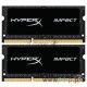 Модуль памяти Kingston SO-DIMM DDR3 16GB Kit 2x8Gb HX318LS11IBK2/16 {PC3-15000, 1866MHz, 1.35V, HyperX Impact Black Series}