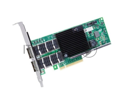 Сетевая карта Intel XL710-QDA2, 2 x QSFP+ Port, 40GbE/10GbE/1GbE, PCI-E v3 x8, iSCSI, FCoE, NFS, VMDq. PCI-SIG* SR-IOV Capable