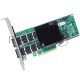 Сетевая карта Intel XL710-QDA2, 2 x QSFP+ Port, 40GbE/10GbE/1GbE, PCI-E v3 x8, iSCSI, FCoE, NFS, VMDq. PCI-SIG* SR-IOV Capable