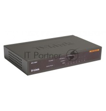 Сетевое оборудование D-Link DES-1008P/C1A Коммутатор 8 портовый 10/100, 4 порта c поддержкой PoE 802.3af