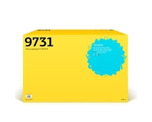 [Расходные материалы] T2 C9731A/TC-H9731R Картридж для  Color LaserJet 5500/5500dtn (12000 стр.) Голубой, с чипом, ВОССТАН.
