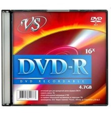 Диски VS DVD-R 4.7Gb, 16x, Slim Case 5шт. (620397)