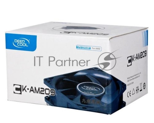 Кулер Deepcool CK-AM209 Soc-FM2/FM2+/AM2/AM2+/AM3/AM3+/ 3-pin 28dB Al 224gr Ret
