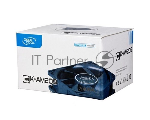 Кулер Deepcool CK-AM209 Soc-FM2/FM2+/AM2/AM2+/AM3/AM3+/ 3-pin 28dB Al 224gr Ret