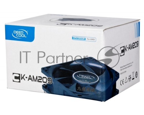 Кулер Deepcool CK-AM209 Soc-FM2/FM2+/AM2/AM2+/AM3/AM3+/ 3-pin 28dB Al 224gr Ret