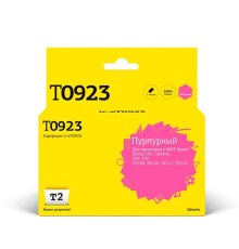 T2 C13T09234A10/C13T10834A10 (IC-ET0923) Картридж для  Epson Stylus C91/CX4300/TX106/TX117, пурпурный, с чипом