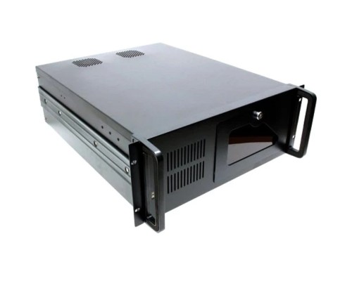 [Корпус] Procase B430L-B-0 черный {4U глубина 540мм, внешн 3x5.25, внутр 8xHDD, MB 12