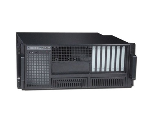 [Корпус] Procase FM420-B-0 черный {4U глубина 355мм, внешн 2x5.25, внутр 6xHDD, MB 12