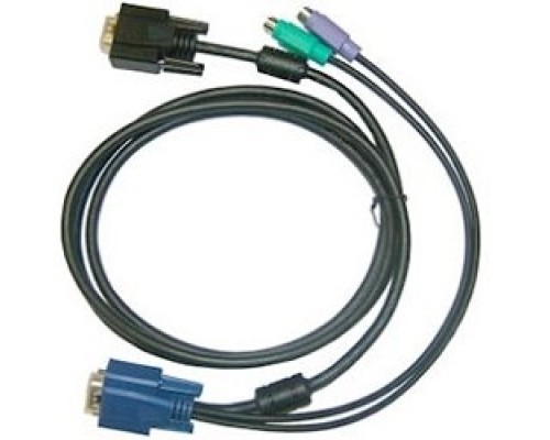 [Переключатель] D-Link DKVM-IPCB Кабель для KVM-переключателя DKVM-IP8 длиной 1,8 м с разъемами VGA и PS/2