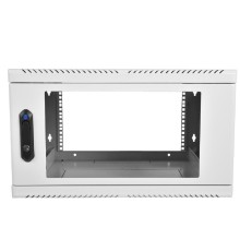 ЦМО Шкаф телекоммуникационный настенный, 6U, 600х480 дверь стекло (ШРН-6.480) (1 коробка)