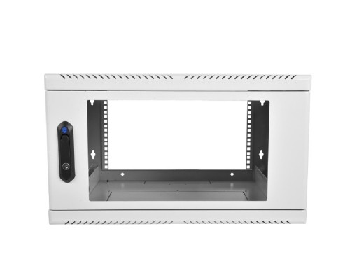 [Монтажное оборудование] ЦМО Шкаф телекоммуникационный настенный, 6U, 600х480 дверь стекло (ШРН-6.480) (1 коробка)