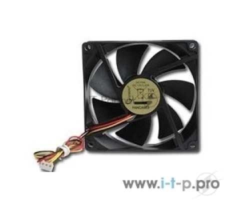 Вентилятор для корпуса Gembird 92x92x25mm, sleeve, узкий разъем 3pin FANCASE2