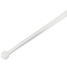 Hyperline GT-300IC Стяжка нейлоновая неоткрывающаяся, безгалогенная (halogen free), 300x3.6мм, (100 шт)