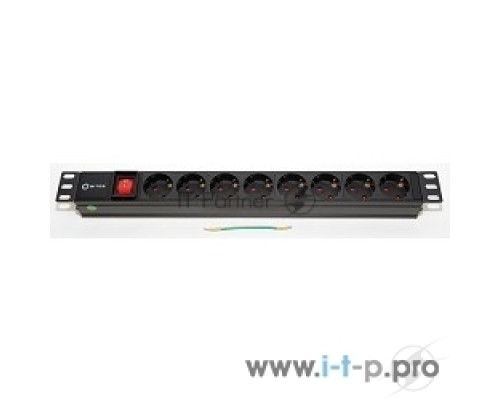 Аксессуар 5bites Блок розеток PDU819A-07 8S / AL / SWITCH / 1U / 19