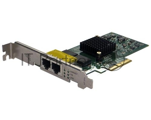 Сетевой адаптер PE2G2I35 Dual Port Copper Gigabit Ethernet PCI Express Server Adapter (аналог Intel I350-T2)