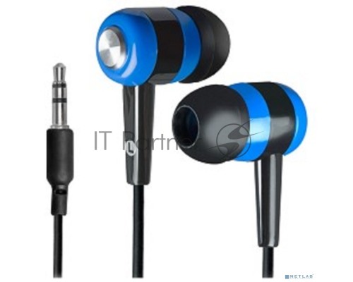 Наушники Defender Basic-616 Black/blue кабель 1,1 м