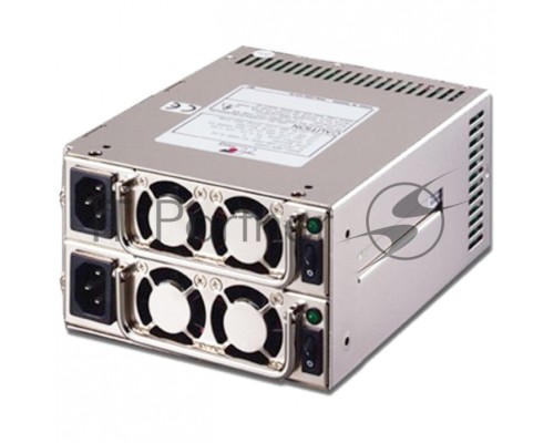 Блок питания ZIPPY/EMACS MRW-6400P,4U(PS/2), Mini Redundant, 400W Brown Box {4}