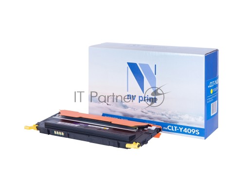 Картридж NV Print совместимый Samsung CLT-Y409S Yellow для CLP-310/310N/315 (1000k)